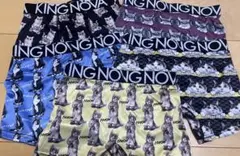 メンズ M KING NOVA キングノバ ボクサーパンツ 5枚セット 猫 ネコ