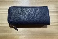 メゾンタクヤ　長財布　ネイビー