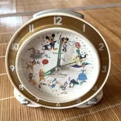 昭和レトロ 目覚まし時計 ディズニータイム シンデレラ 手巻き