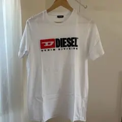 ディーゼル半袖ロゴ刺繍Tシャツ DIESEL