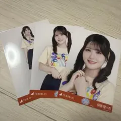 乃木坂生写真　大阪ver 伊藤理々杏　3種コンプのサムネイル
