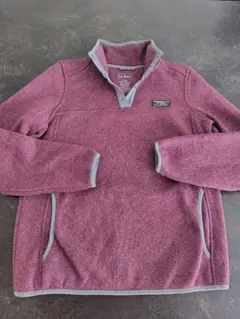 L.L.Bean パープル フリース S
