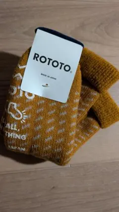 ROTOTO COMFY ROOM SOCKS D.YELLOW Sのサムネイル