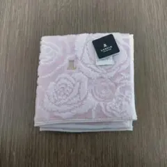 LANVIN COLLECTION バラ刺繍 タオルハンカチ34×34 - メルカリ