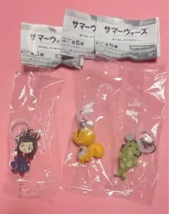サマーウォーズ めじるしアクセサリー ナツキ ケンジ リイチ 3種