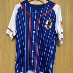 即発送 SAMURAI BLUE JFA ユニフォーム シャツ 侍ブルーMサイズのサムネイル