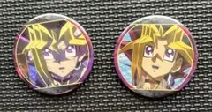 遊戯王 武藤遊戯 缶バッジ 2点 セット