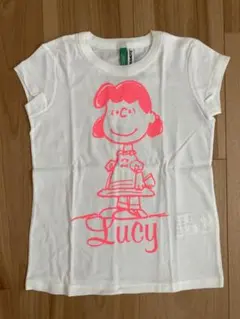 ベネトン スヌーピー ピーナッツ ルーシー 新品 Tシャツ 100のサムネイル