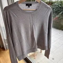 Theory グレー 長袖セーター S