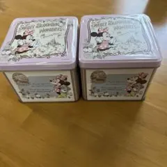 Disney Minnie Mouse クッキー缶2個のサムネイル