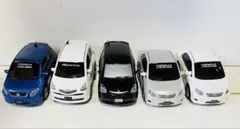 トヨタ　プルバックカー5台セット