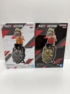 Crazy Raccoon モニタートップフィギュア　だるまいずごっど2種セット