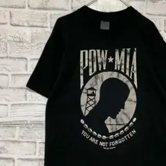 USA製90sヴィンテージTシャツ！シングルステッチ　ブラック半袖古着M721