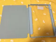 水色 iPadカバーケース ライトブルー クリア 透明 第7 8 9世代 ブルー