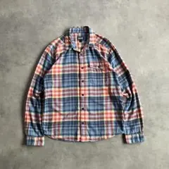 00s patagonia フィヨルドフランネルシャツ チェック ネル 古着