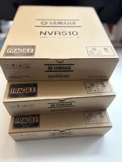 YAMAHA NVR510 新品未開封(3台セット)