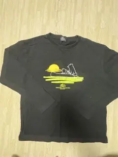 CAMP７　長袖Tシャツ 黒