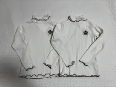 タートルネック ニット 120 セット 双子