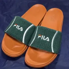 【新品未使用】FILA タオル生地 スライドサンダルのサムネイル