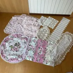 【レースマット 12枚まとめ売り】花柄・レース・テーブルマットセット