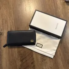 GUCCI ラウンドファスナー長財布 363423 デニム レザー 70 - メルカリ