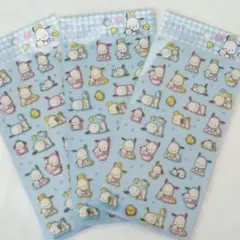Pochacco　ポチャッコ　ぷくっとシール　２点　サンリオ　Sanrio　新品