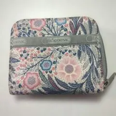 ​【LeSportsac】レスポートサック 二つ折り財布 花柄　リバティのサムネイル