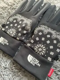 ⚫︎美品⚫︎ シュプリーム NorthFace グローブ 手袋Ⓜ︎サイズ Supreme - サイズM Supreme THE NORTH FACE Glove の通販 by tta