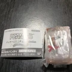 スヌーピー パッケージミニチュアコレクション　フライングエース