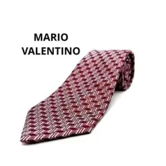 極美品 マリオ ヴァレンティノ ネクタイ 日本製 シルク 5101411
