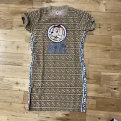 GALFYタイトスウェット半袖ワンピース