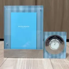 美品★ WEDGEWOOD ウェッジウッド 置時計 フォトフレーム セット商品