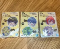 【新品未開封】ブルーロック アクリル前髪クリップ 蜂楽廻、潔世一、千切豹馬セット