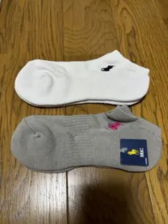 新品☆ポロ・ラルフ・ローレン ショートソックス 2色セット