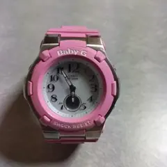 Baby-G ピンク アナログ 腕時計【ジャンク品】