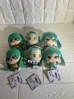初音ミク ぬいぐるみ 6体まとめ売り HATSUNE MIKU - メルカリ