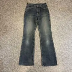 【※】 Y2K EDWIN ブーツカットデニム ジーンズ 古着 W30 伸縮小のサムネイル