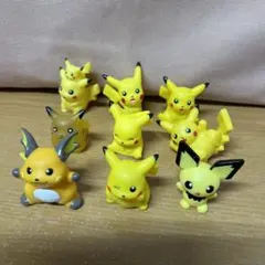 ポケモンキッズ【指人形・ソフビ】ピカチュウ 9点セット