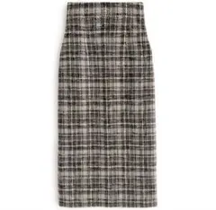 GRL チェック柄ハイウエストタイトスカート[an1221]