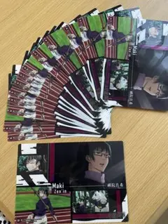 呪術廻戦　禪院真希　クリアビジュアルポスター　16枚セット