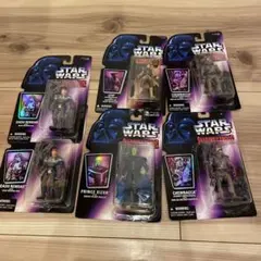 未開封・7体セット】スターウォーズ エピソード1 ベーシックフィギュア