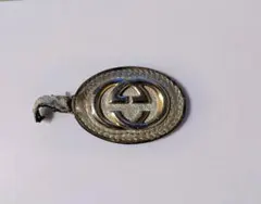 【ジャンク品】GUCCI　革キーホルダー