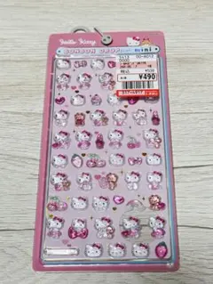 正規品　ボンボンドロップシール　ミニ　ハローキティ　ピンク　キティ