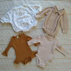 最終価格SHEINロンパース3枚セット3〜6ヶ月60〜70サイズ　リボン　フリル