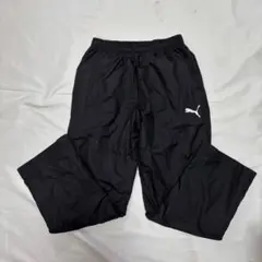 PUMA ナイロンパンツ　ブラック　160cm
