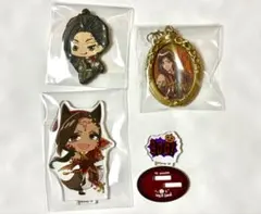 ツイステ ジャミル 3点セット アクスタ ラバーキーホルダー