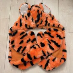 【美品】ティガー マフラーキャップ　ディズニー