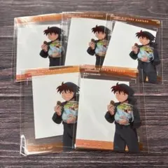 忍たま　クリアカード　土井半助5枚セット　ファミマ