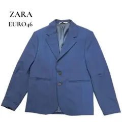 ZARAテーラードジャケットネイビーEUR46メンズL