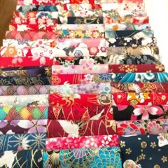 H④はぎれ 和柄 10×10 50枚まとめ売り